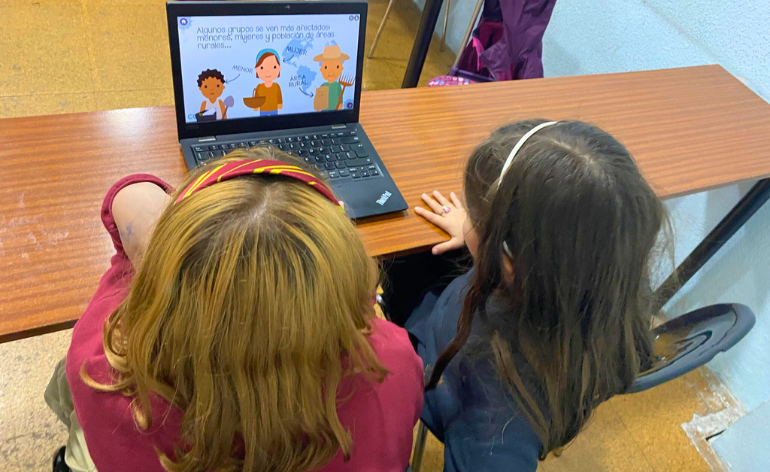 Educación para el desarrollo en centro sI+I