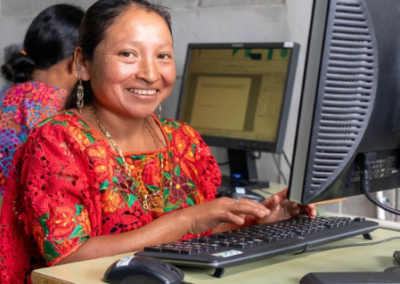 Alfabetización digital en Alta Verapaz